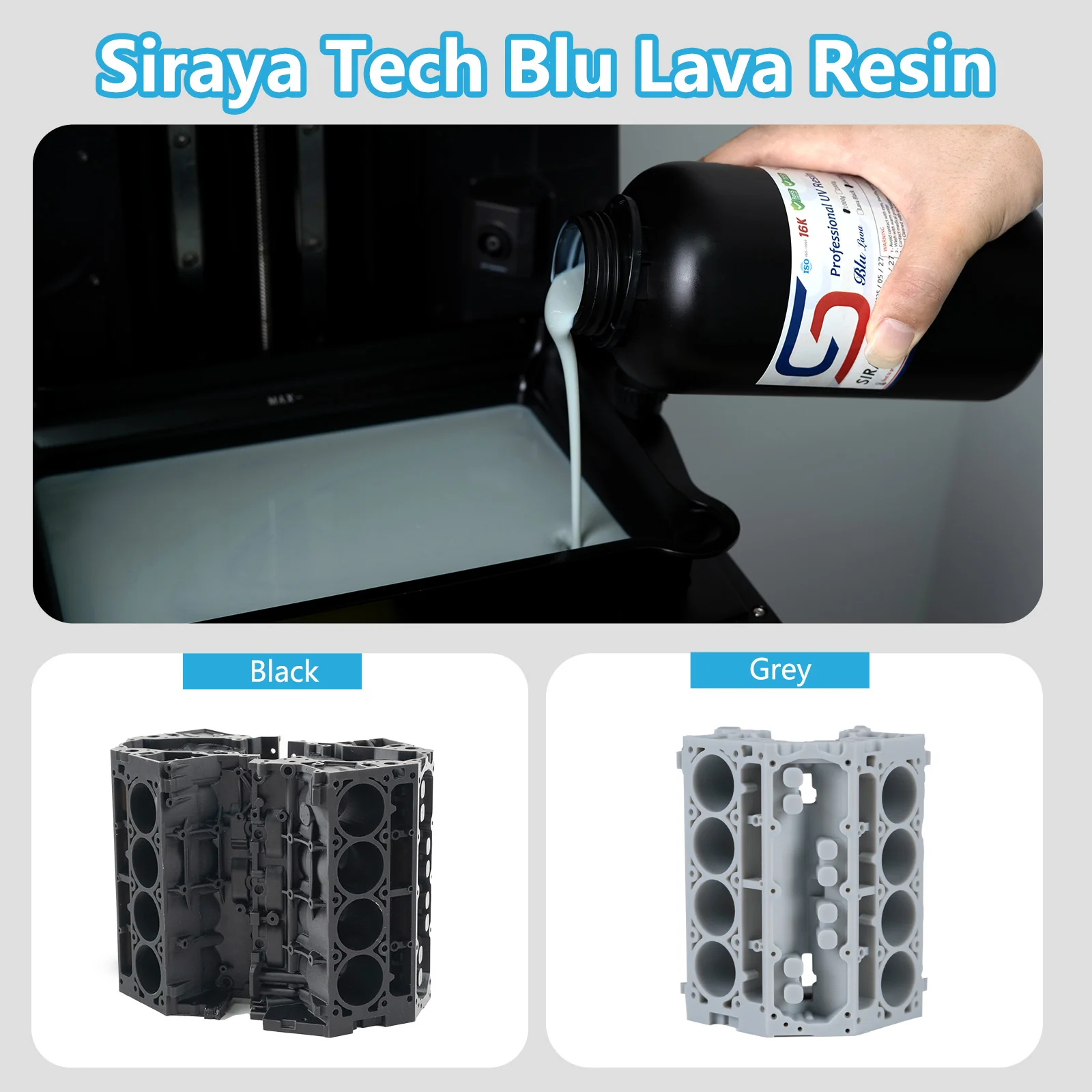 Blu Lava - PC-Like strength Tough Resin - Image 3