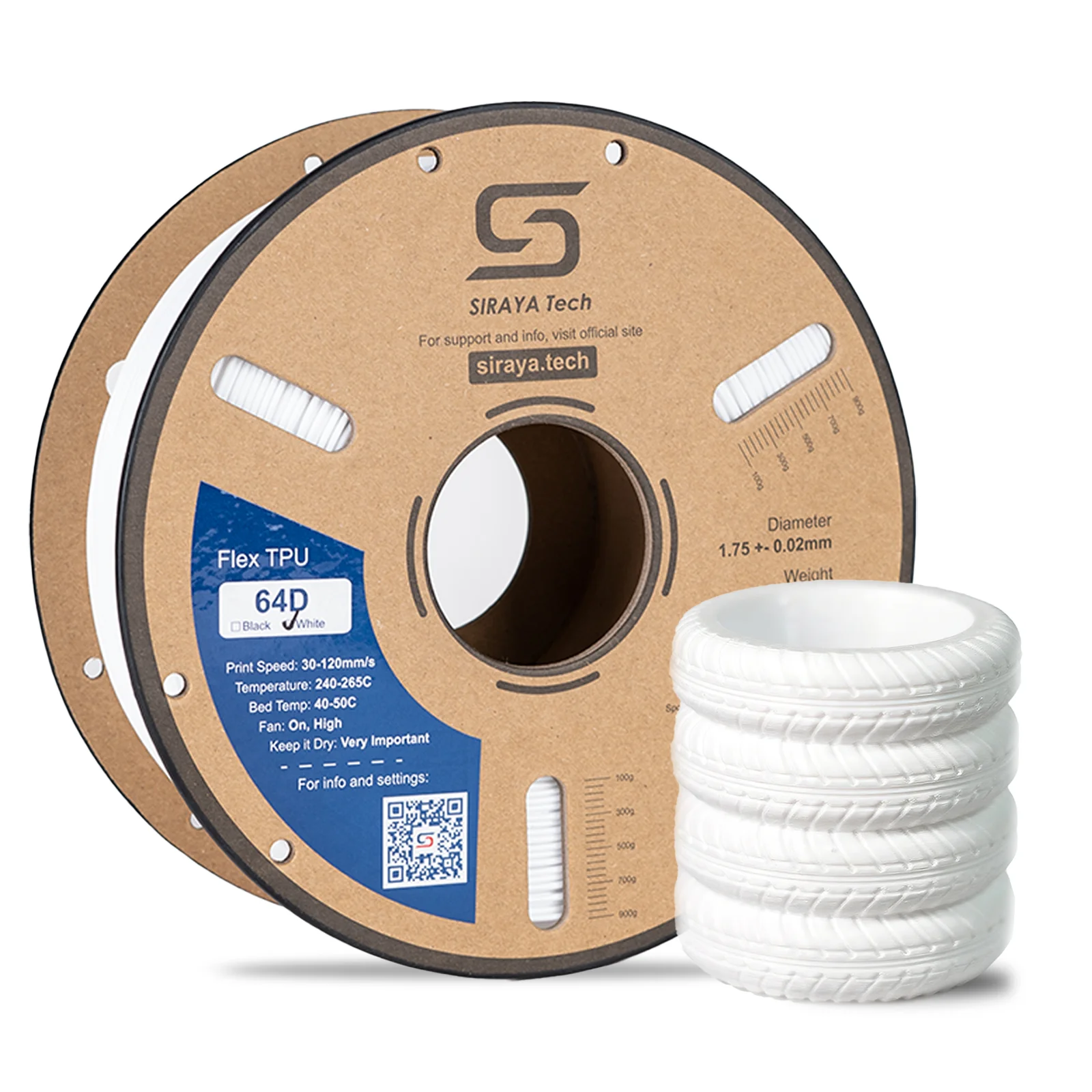 Flex TPU - 64D Filament - Image 7