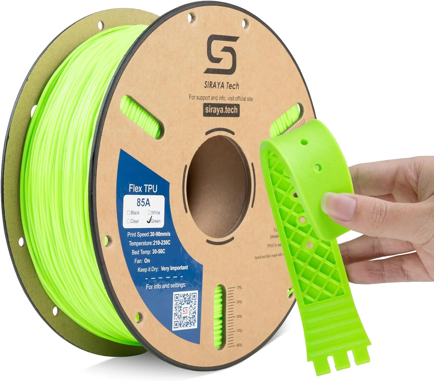 Siraya Tech Flex TPU - 85A Filament - Image 8