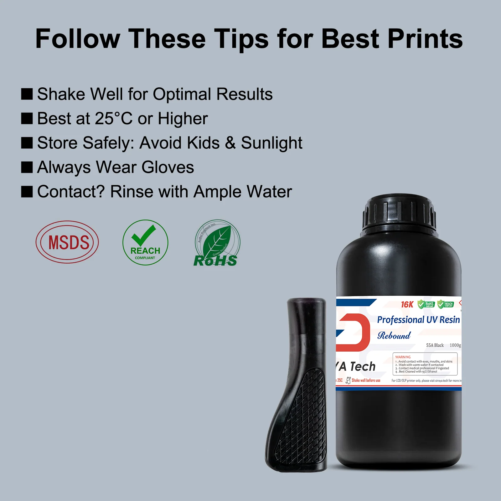 Rebound 55A - Fast-Rebound 3D Printing Resin - Image 7