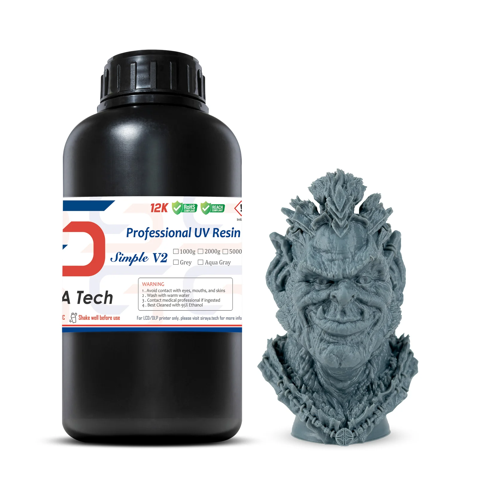 Siraya Tech Simple -Water washable Resin - Image 8