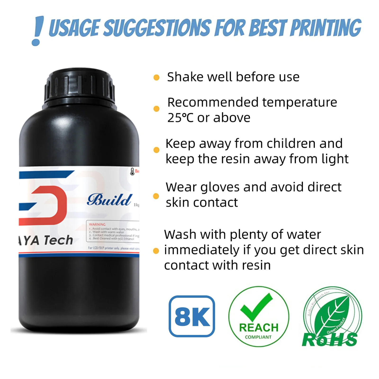 Siraya Tech Build -Drillable Precision Printing Resin in Bulk - Image 5