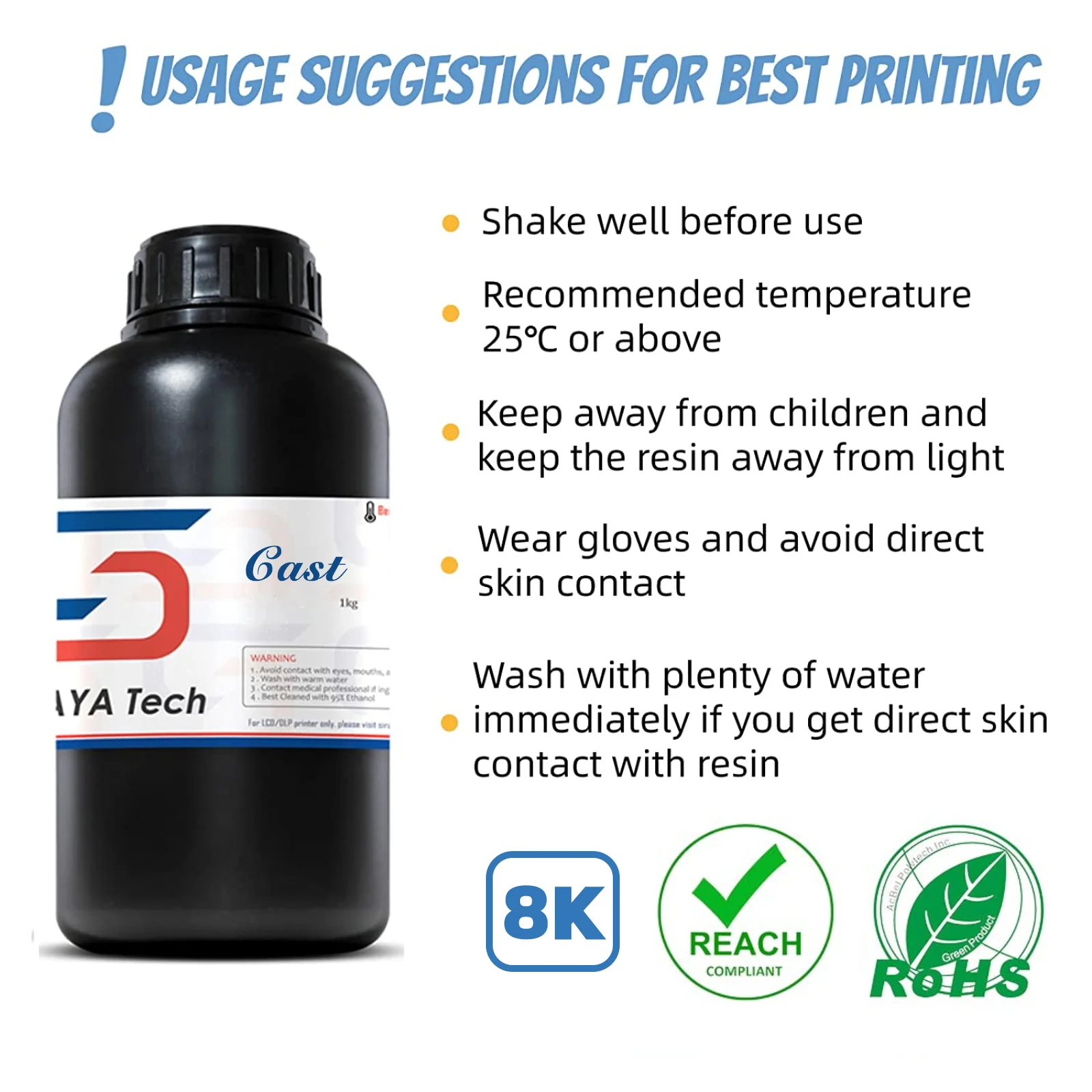Siraya Tech Cast - Castable resin in Bulk - Image 10