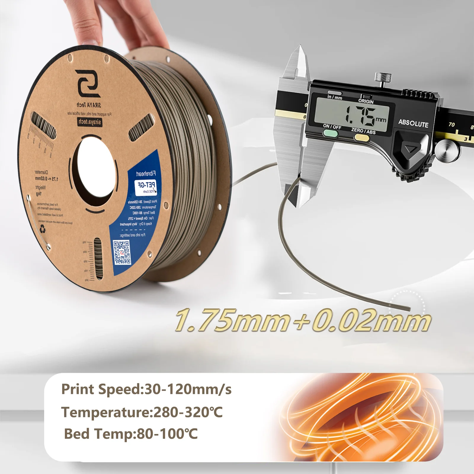 Siraya Tech Fibreheart PET-GF Filament - Image 5