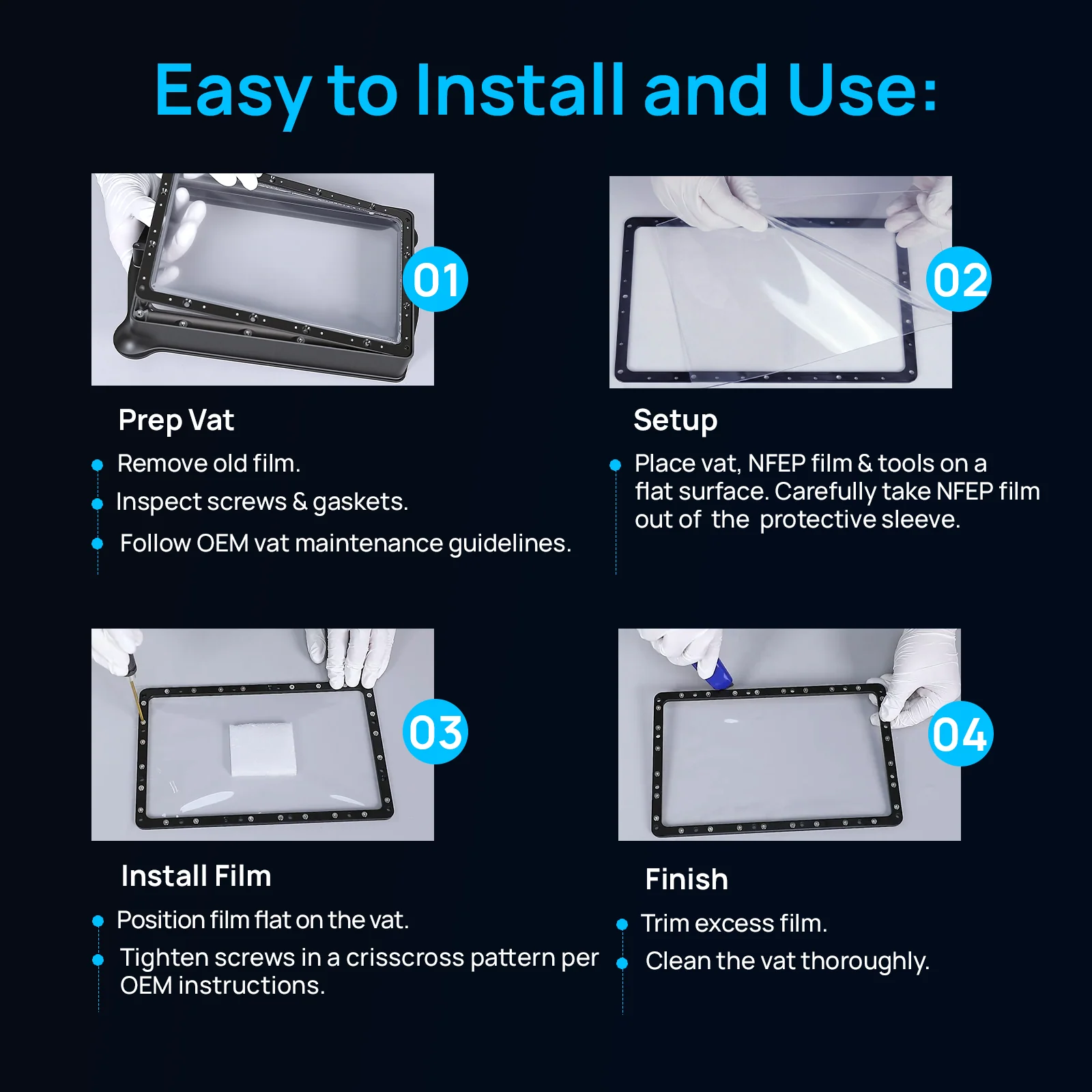 Siraya Tech NFEP 2.0 Film - A4 Size (2 Pcs) - Image 4
