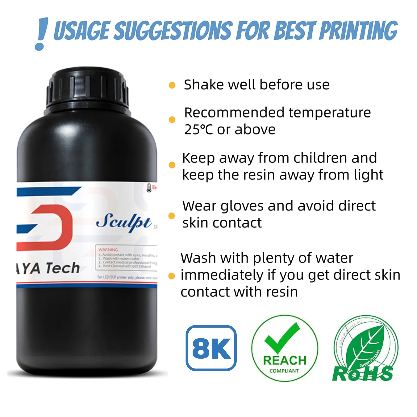 Siraya Tech Sculpt-High Temperature Resistant Resin - Image 5