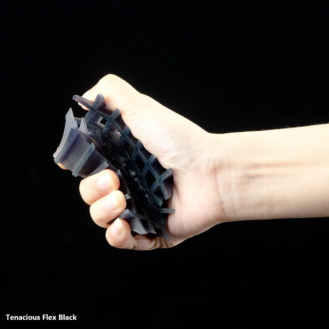 Tenacious Flex Black- 70A Flexible resin - Image 3